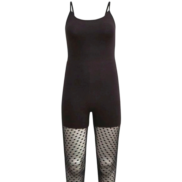 ❤️NWT VINTAGE TORRID CATSUIT - POLKA DOT MESH - PLUS SIZE - Picture 11 of 15